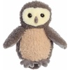 Aurora® Adorable Mini Flopsie™ Woodland Babies – Owlet™ Stuffed Animal – Mini Companions Ready for Playful Adventures – for Kids All Ages, Toddlers, Adults, and Families – Brown 7 Inches