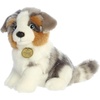 Aurora® Adorable Miyoni® Tots Australian Shepherd Pup Stuffed Animal – Lifelike Details Make a Cherished Companion – Perfect for Decorating Bedrooms or Classrooms – Multicolor 9.5 Inches