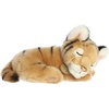 Aurora® Adorable Miyoni® Tots Sleepy Tiger Cub Stuffed Animal – Lifelike Details Make a Cherished Companion – Perfect for Decorating Bedrooms or Classrooms – Brown 10.5 Inches