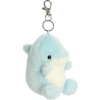 Aurora® Adorable Palm Pals™ Clicks Dolphin™ Clip-On – Fun Collectible Plush For Kids and Adult Collectors – Perfect for Decorating Rooms and Birthday Gifts – Blue 4.5 Inches