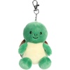 Aurora Adorable Palm Pals Honu Sea Turtle Clip-On – Fun Collectible Plush for Kids and Adult Collectors – Perfect for Decorating Rooms and Birthday Gifts – Green 4 Inches