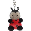 Aurora Adorable Palm Pals Lil Spots Ladybug Clip-On – Fun Collectible Plush for Kids and Adult Collectors – Perfect for Decorating Rooms and Birthday Gifts – Red 4 Inches