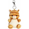 Aurora® Adorable Palm Pals™ Meow Kitty™ Clip-On – Fun Collectible Plush for Kids and Adult Collectors – Perfect for Decorating Rooms and Birthday Gifts – Orange 4 Inches