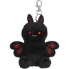 Aurora® Adorable Palm Pals™ Mortimer Mothman™ Clip-On – Fun Collectible Plush For Kids and Adult Collectors – Perfect for Decorating Rooms and Birthday Gifts – Black 4 Inches