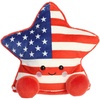 Aurora® Adorable Palm Pals™ Party Sized Americana Star Stuffed Animal – Fun Collectible Plush for Kids and Adult Collectors – Perfect for Decorating Rooms and Birthday Gifts – Multicolor 8.5 Inches