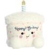 Aurora® Adorable Palm Pals™ Party Sized Happy B’Day Cake™ Stuffed Animal – Fun Collectible Plush for Kids and Adult Collectors – Perfect for Decorating Rooms and Birthday Gifts – White 11 Inches