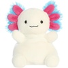 Aurora Adorable Palm Pals Party Sized Jax Bluegill Axolotl Stuffed Animal – Fun Characters Now in Bigger Sizes – Perfect for Decorating Rooms and Birthday Gifts – White 8 Inches