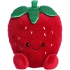 Aurora® Adorable Palm Pals™ Party Sized Juicy Strawberry™ Stuffed Animal – Fun Collectible Plush for Kids and Adult Collectors – Perfect for Decorating Rooms and Birthday Gifts – Red 7 Inches