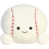 Aurora Adorable Palm Pals Party Sized Slugger Baseball Stuffed Animal – Fun Characters Now in Bigger Sizes – Perfect for Decorating Rooms and Birthday Gifts – White 7 Inches