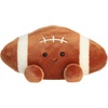 Aurora Adorable Palm Pals Party Sized Tackle Football Stuffed Animal – Fun Characters Now in Bigger Sizes – Perfect for Decorating Rooms and Birthday Gifts – Brown 10 Inches