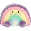 Aurora® Adorable Palm Pals™ Party Sized Vivi Rainbow™ Stuffed Animal – Fun Characters Now in Bigger Sizes – Perfect for Decorating Rooms and Birthday Gifts – Multicolor 8 Inches