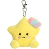Aurora® Adorable Palm Pals™ Pisces Star™ Clip-On – Fun Collectible Plush For Kids and Adult Collectors – Perfect for Decorating Rooms and Birthday Gifts – Yellow 4.5 Inches