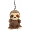 Aurora® Adorable Palm Pals™ Slomo Sloth™ Clip-On – Fun Collectible Plush for Kids and Adult Collectors – Perfect for Decorating Rooms and Birthday Gifts – Brown 4 Inches