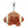 Aurora® Adorable Palm Pals™ Tackle Football™ Clip-On – Fun Collectible Plush For Kids and Adult Collectors – Perfect for Decorating Rooms and Birthday Gifts – Brown 5 Inches