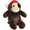 Aurora® Adorable Shoulderkins™ Cheeky Buccaneer Monkey™ Stuffed Animal – Fun Buddy that Can Go Everywhere with You – Perfect for Kids 3+ Years and Costumes – Brown 3.5 Inches