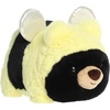 Aurora® Adorable Spudsters™ BAZ Bee Bear™ Stuffed Animal – Round Shape Makes for Comforting Cuddles – Perfect for Kids All Ages and Animal Loving Adults – Black 11 Inches