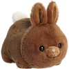 Aurora® Adorable Spudsters™ Brownie Bunny™ Stuffed Animal – Round Shape Makes for Comforting Cuddles – Perfect for Kids All Ages and Animal Loving Adults – Brown 10 Inches