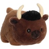 Aurora® Adorable Spudsters™ Buddy Bison™ Stuffed Animal – Round Shape Makes for Comforting Cuddles – Perfect for Kids All Ages and Animal Loving Adults – Brown 10 Inches
