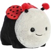 Aurora® Adorable Spudsters™ Lori Ladybug™ Stuffed Animal – Comforting Cuddles – Playful Companions – Black 10 Inches