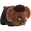Aurora® Adorable Spudsters™ Mumford Wooly Mammoth™ Stuffed Animal – Round Shape Makes for Comforting Cuddles – Perfect for Kids All Ages and Animal Loving Adults – Brown 10.5 Inches
