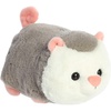 Aurora® Adorable Spudsters™ Odin Opossum™ Stuffed Animal – Round Shape Makes for Comforting Cuddles – Perfect for Kids All Ages and Animal Loving Adults – Grey 11 Inches