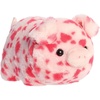 Aurora Adorable Spudsters Pamela Spotted Pig Stuffed Animal – Round Shape Makes For Comforting Cuddles – Perfect for Decorating Rooms and Valentine’s Day – Pink 11 Inches