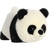 Aurora® Adorable Spudsters™ Pei Panda™ Stuffed Animal – Round Shape Makes for Comforting Cuddles – Perfect for Kids All Ages and Animal Loving Adults – Black 11 Inches