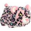 Aurora® Adorable Spudsters™ Priya Pink Leopard™ Stuffed Animal – Round Shape Makes for Comforting Cuddles – Perfect for Kids All Ages and Animal Loving Adults – 10.5 Inches