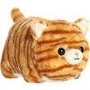 Aurora® Adorable Spudsters™ Taco Orange Tabby™ Stuffed Animal – Round Shape Makes for Comforting Cuddles – Perfect for Kids All Ages and Animal Loving Adults – 10 Inches