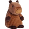 Aurora® Cuddly Huggle Pals Cozy Capybara™ Stuffed Animal – Weighted Comfort – Endless Snuggles – Brown 12.5 Inches