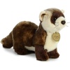 Aurora® Realistic Miyoni® Black Footed Ferret Stuffed Animal – Lifelike Details Make a Cherished Companion – Perfect for Decorating Bedrooms or Classrooms – Brown 10.5 Inches