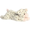 Aurora® Snuggly Super Flopsie™ Speckles Spotted Pig™ Stuffed Animal – Large Size For Giant Cuddles – Perfect for Decorating Rooms and Birthday Gifts – White 26 Inches