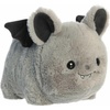 Aurora® Spooky Spudsters™ Beatriz Bat™ Stuffed Animal – Round Shape Makes for Comforting Cuddles – Perfect for Halloween Decorations and Gifts – Gray 9.5 Inches