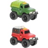 Aurora® Toys Versatile Wheatley™ City Truck Duo Toy – Used to Create Exciting Storylines – for Play Time, Creative Kids and Parents – Green, Red 10 Inches