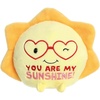 Aurora Witty JUST SAYIN’ You Are My Sunshine Sun Stuffed Animal – Soft Keepsake for Loved Ones – Perfect for Decorating Rooms and Valentine’s Day – Yellow 9.5 Inches