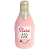 Aurora® Witty JUST Sayin’™ Rosé All Day™ Stuffed Animal – Expressive Characters for Decorative Charm – Quirky Birthday Gifts for Kids and Adults – Pink 11.5 Inches
