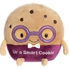 Aurora® Witty JUST Sayin’™ Ur A Smart Cookie™ Stuffed Animal – Expressive Characters for Decorative Charm – Quirky Birthday Gifts for Kids and Adults – Brown 8 Inches
