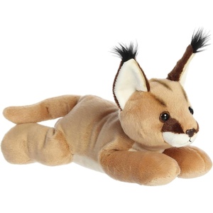 Aurora® Adorable Flopsie™ Caracal Stuffed Animal – Used to Create Imaginative Play Adventures – Perfect for Birthdays, Kids and Adults, All Ages – Brown 12.5 Inches