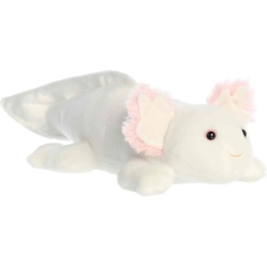 Aurora® Adorable Flopsie™ Clara White Axolotl™ Stuffed Animal – Used to Create Imaginative Play Adventures – Perfect for Birthdays, Kids and Adults, All Ages – White 15 Inches