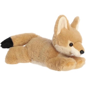 Aurora® Adorable Flopsie™ Clever Coyote™ Stuffed Animal – Used to Create Imaginative Play Adventures – Perfect for Birthdays, Kids and Adults, All Ages – Brown 12.5 Inches