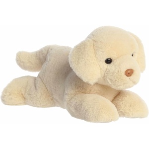 Aurora® Adorable Flopsie™ Summer Yellow Lab™ Stuffed Animal – Used to Create Imaginative Play Adventures – Perfect for Birthdays, Kids and Adults, All Ages – Yellow 12 Inches