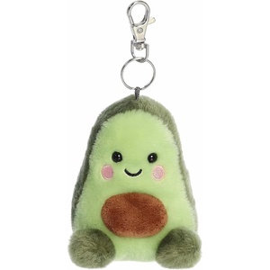 Aurora® Adorable Palm Pals™ Airy Avocado™ Clip-On- Fun Collectible Plush for Kids and Adult Collectors – Perfect for Backpacks and Birthday Gifts – Green 4 Inches