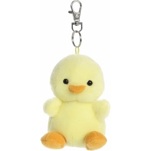 Aurora® Adorable Palm Pals™ Betsy Chick™ Clip-On- Fun Collectible Plush for Kids and Adult Collectors – Perfect for Backpacks and Birthday Gifts – Yellow 4 Inches