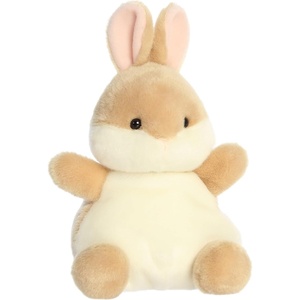 Aurora® Adorable Palm Pals™ Party Sized Ella Bunny™ Stuffed Animal – Fun Collectible Plush for Kids and Adult Collectors – Perfect for Decorating Rooms and Birthday Gifts – Brown 8 Inches
