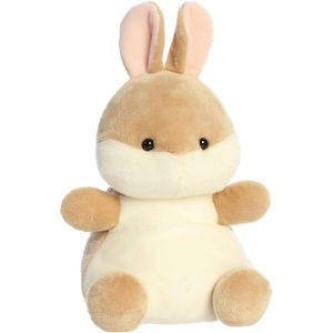Aurora® Adorable Palm Pals™ Party Sized Ella Bunny™ Stuffed Animal – Fun Collectible Plush for Kids and Adult Collectors – Perfect for Decorating Rooms and Birthday Gifts – Brown 12 Inches