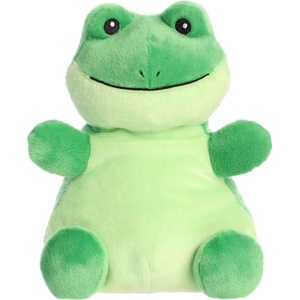 Aurora® Adorable Palm Pals™ Party Sized Ribbits Frog™ Stuffed Animal – Fun Collectible Plush for Kids and Adult Collectors – Perfect for Decorating Rooms and Birthday Gifts – Green 12 Inches