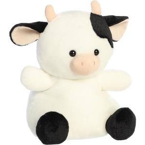Aurora® Adorable Palm Pals™ Party Sized Sweetie Cow™ Stuffed Animal – Fun Collectible Plush for Kids and Adult Collectors – Perfect for Decorating Rooms and Birthday Gifts – White 12 Inches
