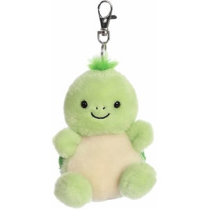 Aurora® Adorable Palm Pals™ Tiny Turtle™ Clip-On – Fun Collectible Plush for Kids and Adult Collectors – Perfect for Decorating Rooms and Birthday Gifts – Green 4 Inches
