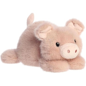 Aurora® Adorable Rumplers™ Perrine Pig™ Stuffed Animal – Floppy Characters for Comforting Cuddles – Perfect for Birthdays, Adults and Kids All Ages – Pink 10 Inches