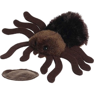 Aurora® Adorable Shoulderkins™ Jumpin’ Tarantula™ Stuffed Animal – Fun Buddy that Can Go Everywhere with You – Perfect for Kids 3+ Years and Costumes – Brown 6 Inches